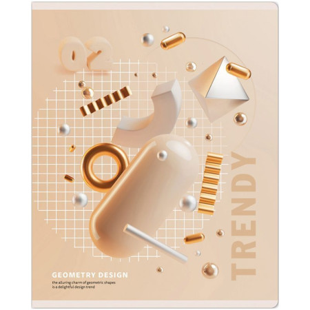 Тетрадь 48л. A5 клетка ArtSpace "Стиль. Trendy" эконом RE-Т48кС_42946