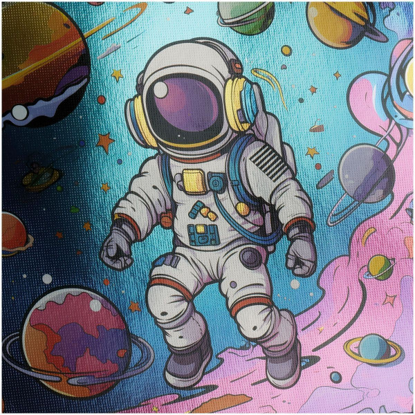 Папка для тетрадей 1 отделение А4 ArtSpace "Space" ламинированный картон, фольга, на молнии RE-ПМ-А4-291_58226