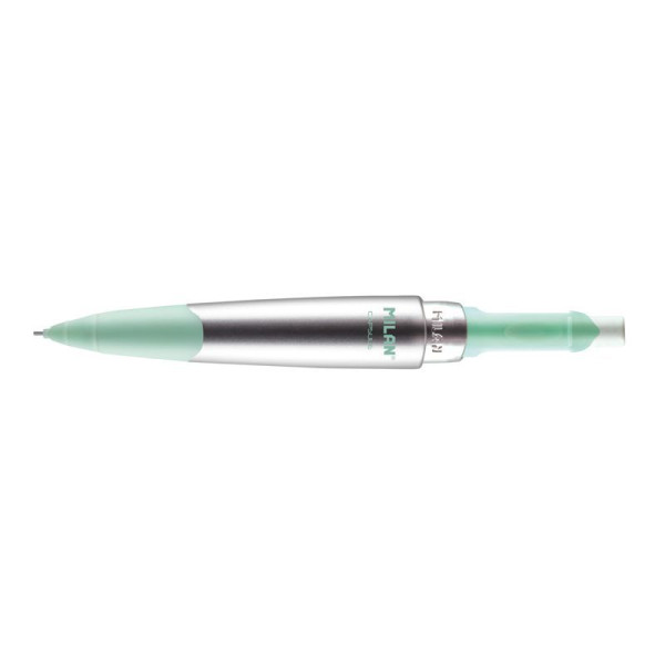 Карандаш механический MILAN Capsule Slim Silver 0.5 мм HB с ластиком, ассорти ML-185028920