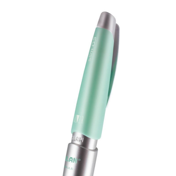 Карандаш механический MILAN Capsule Slim Silver 0.5 мм HB с ластиком, ассорти ML-185028920