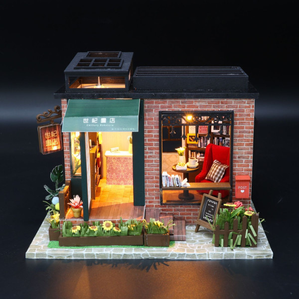Румбокс: MiniHouse Книжный магазин UD-C008K
