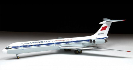 Сборная модель: Самолет "Ил-62М", З-7013