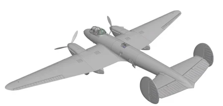 Сборная модель: Советский пикирующий бомбардировщик Пе-2, З-4809
