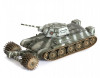 Сборная модель: Советский танк Т-34/76 с минным тралом, З-3580