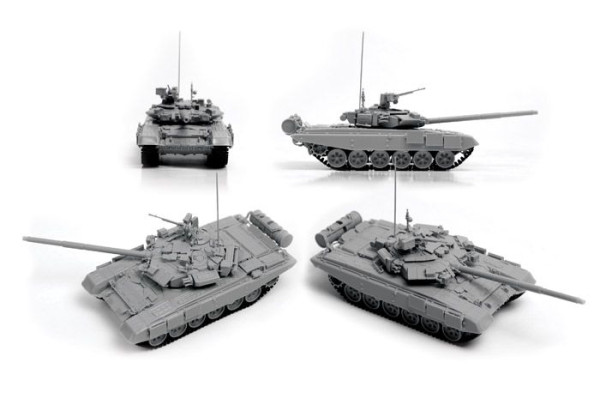 Сборная модель: Танк Т-90, подарочный набор (масштаб 1:35), З-3573ПН