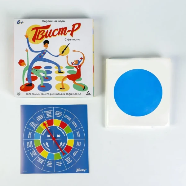 Игра подвижная: Твистер с фантами 6+ 1401871