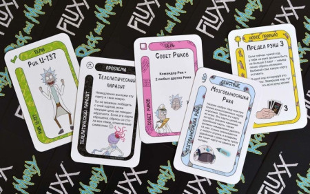 Настольная игра: Fluxx: Рик и Морти MAG915646