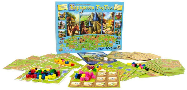 Настольная игра: Каркассон: Big Box MAG915290