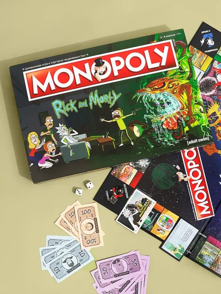 Настольная игра: Монополия Рик и Морти MAG503386