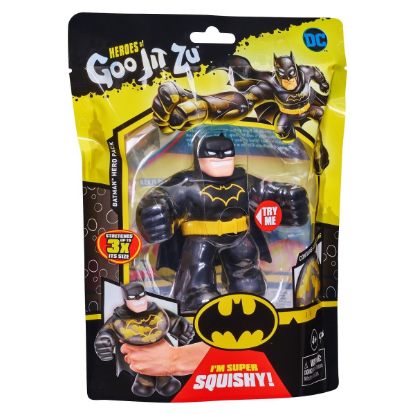 Гуджитсу. Игрушка тянущ. фигурка Бэтмен DC. ТМ GooJitZu ROS-38682