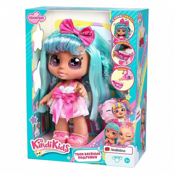 Кинди Кидс. Игровой набор Кукла Бэлла Боу с акс. ТМ Kindi Kids ROS-39072
