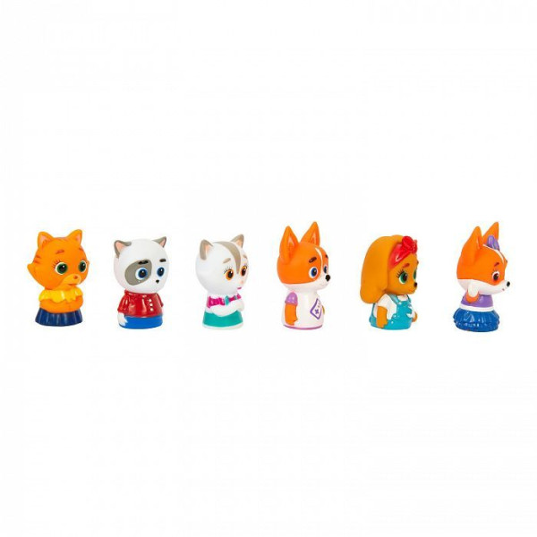 Кошечки-Собачки. Пальчиковый театр 6 фигурок. ROS-38274