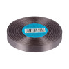 Лента атласная GAMMA 12 мм (1/2") 33 м ± 2 м №018 т.серый LEN-12-018