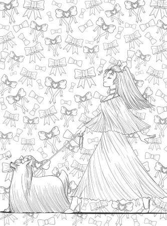 Раскраска WOW MANGA для творчества и вдохновения EKS-552442