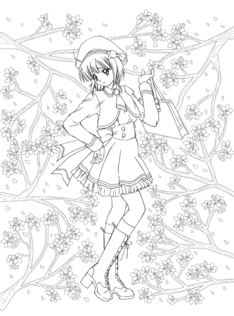 Раскраска WOW MANGA для творчества и вдохновения EKS-552442