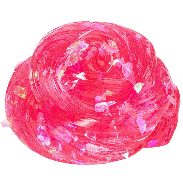Слайм Slime "Glamour collection. Clear" розовый, 3+ AS-SLM184