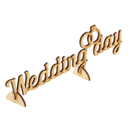 Заготовка деревянная "Wedding Day" 1426216