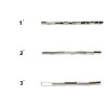 Бисер Чехия BUGLES 351-22001 25.4 мм 1" 50 г 17050 золотистый 351-22001-254-17050