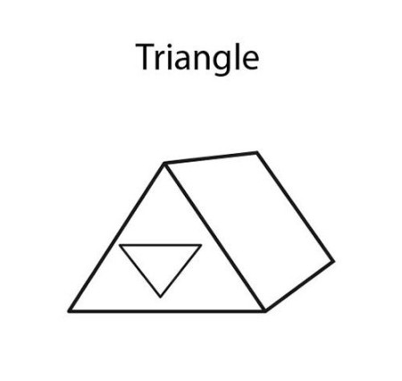 Бисер Япония TOHO 11/0 TRIANGLE №3 2.2 мм 5 г №0083 т.бронзовый TOHO-TRI-2.2-0083