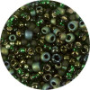 Бисер Япония TOHO MIX 4 25 г №3209 т.зеленый TOHO-MIX-3209