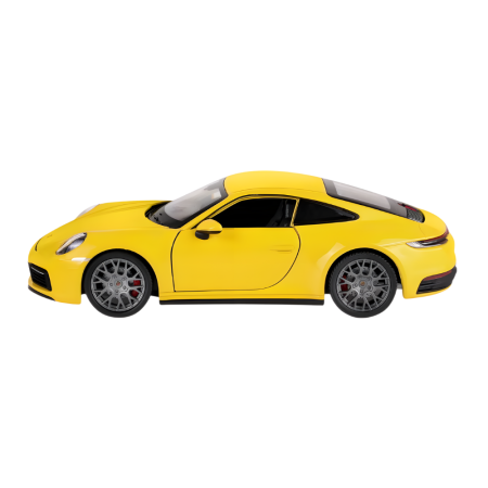 Машинка WELLY 1:24 Porsche 911 Carrera S4, желтый IT-24099W