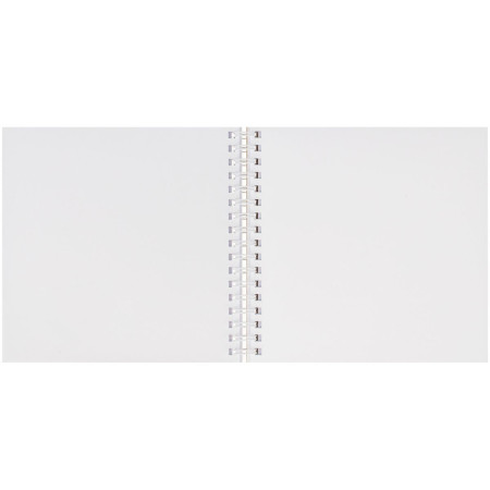 Скетчбук 60л. 150 x 150 мм MESHU "Сat girl" 120 г/м2, на гребне, soft-touch RE-MS_64034