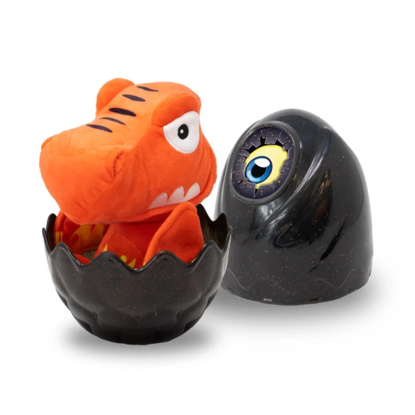 Игрушка мягконабивная динозавр 22 см «Crackin'Eggs» в яйце. Серия Лава IT-SK004A1