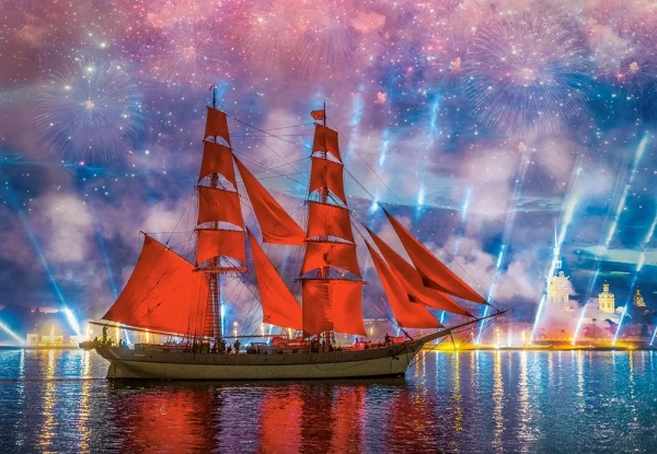 Пазл Castorland 1000 Алые паруса C-104482