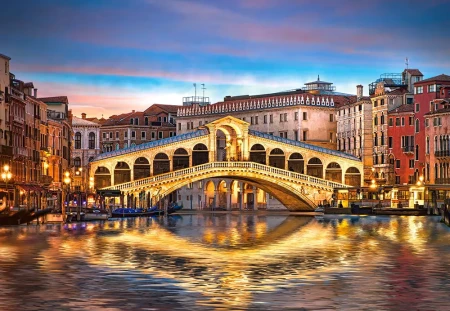 Пазл Castorland 1000 Rialto by Night C-104215