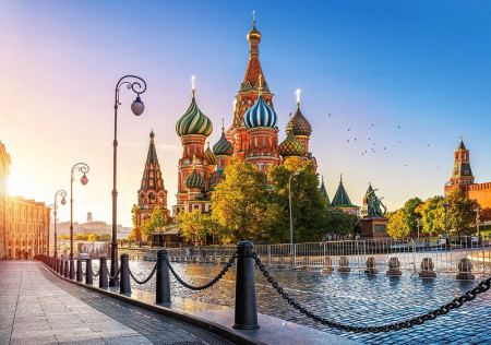 Пазл Castorland 500 Собор Василия Блаженного, г.Москва,Россия B-52714