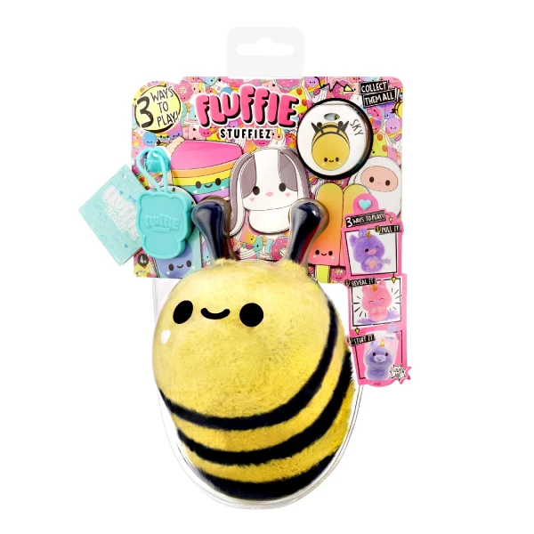 Флаффи Стаффиз. Игровой набор Маленькая Пчела 2в1. Fluffie Stuffiez ROS-42995