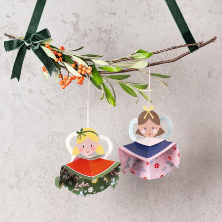 Набор для DIY поделок FOLIA Wow Craft Kit, Merry Craftmas 133 детали FL-923