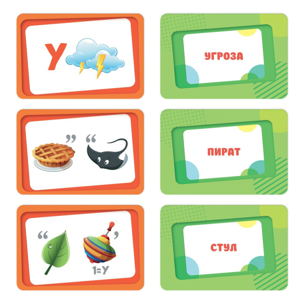 Игра развивающая "Веселые ребусы" 30 карт, 3+ SIM-3842662