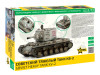 Сборная модель: Советский тяжелый танк КВ-2 (масштаб 1:72), З-5084