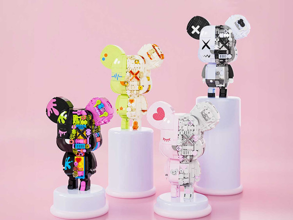 Конструктор Jaki "Bearbrick: Pink" IT-JK6250-2