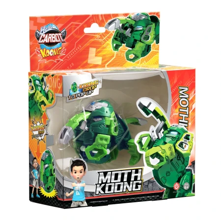 Карбот. Mothkoong трансформер Кунг. ТМ Hello Carbot ROS-64281
