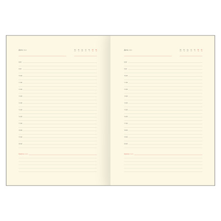 Ежедневник недатированный A5 136л. Greenwich Line "Mesmerize journal. Eternal" кожзам, тон. блок, фольгир. срез RE-ENA5_53254