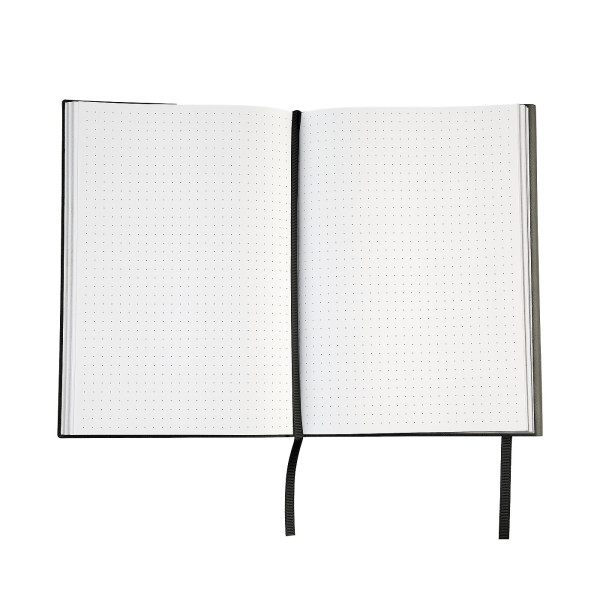 Скетчбук SKETCHMARKER Black&White два в одном, мягкая обложка черная A5, 140 г/м2, 40 л бумага белая, 70 г/м2 60 л бумага в точку MP24143004SM
