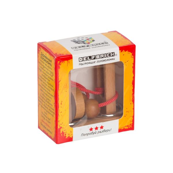 Головоломка деревянная DELFBRICK "Мост" 1 шт 8 элемент DLS-09