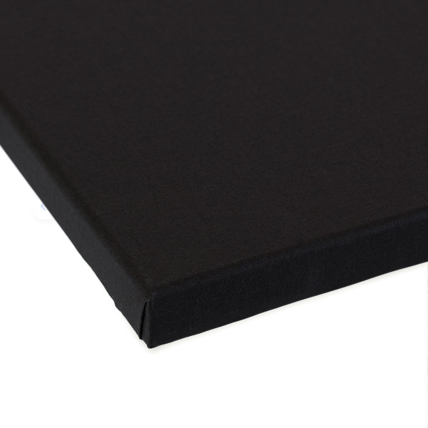 Холст грунтованный на подрамнике VISTA-ARTISTA 100% хлопок 30 х 40 см 240 г/м2 PERESLAVL BLACK EDITION мелкозернистый ACBF-3040