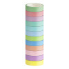 Набор клейких декоративных лент MESHU "Macaron" 12 шт бумажный бокс RE-MS_64832