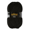 Пряжа ALPINA Vera 55% акрил, 45% хлопок 1 х 100 г 280 ± 15 м №02 ЧЕРНЫЙ ALP-VER-02