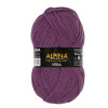 Пряжа ALPINA Vera 55% акрил, 45% хлопок 1 х 100 г 280 ± 15 м №45 фиолетовый ALP-VER-45