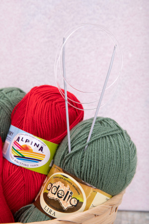 Спицы круговые VISANTIA VTC алюминий d 3.0 мм 100 см со спец.покрытием VTC-30