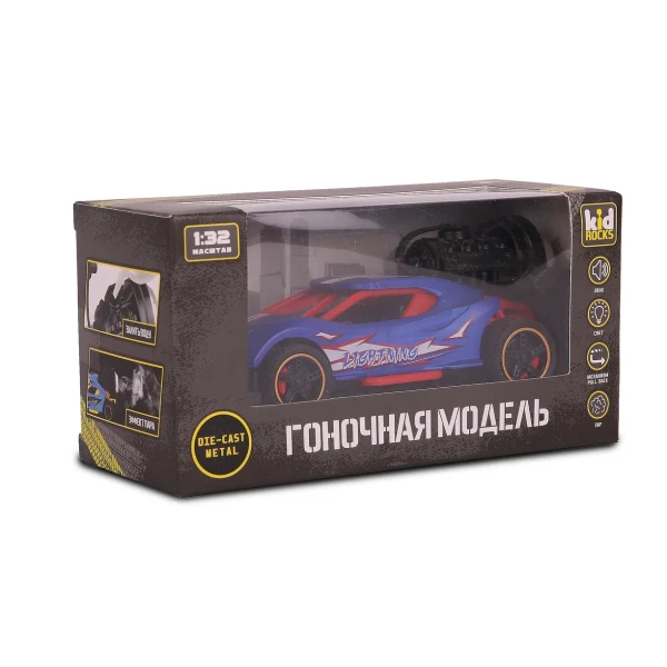 Машинка с паром 1:32, металл IT-AB-2352