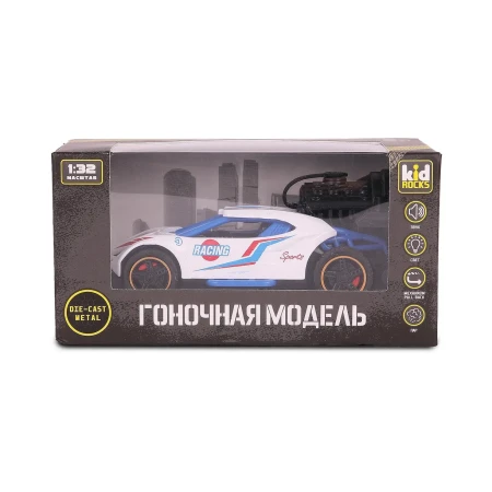 Машинка с паром 1:32, металл IT-AB-2352