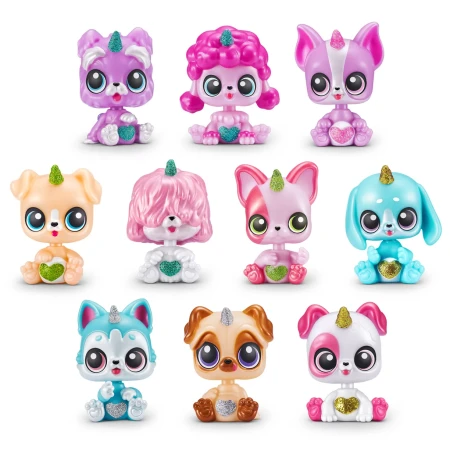 Игровой набор-сюрприз ZURU Rainbocorns Pocket Puppycorn S1 с акс. игрушка сюрприз IT-9284