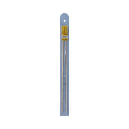 Спицы прямые GAMMA бамбук d 4.5 мм 35-36 см BL2-45