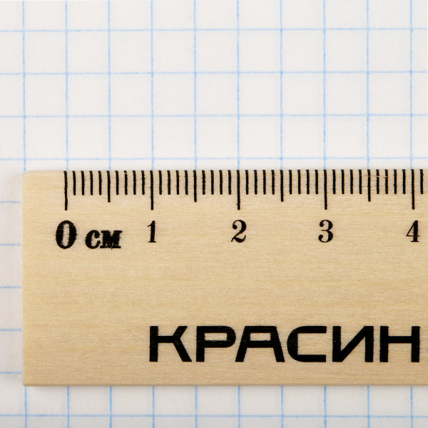 Линейка 50 см Красин "Стандарт", дерево RE-КР-50012