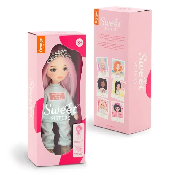 Мягкая игрушка ORANGE TOYS BILLIE в спортивном костюме мятного цвета 32 см. Серия: Спортивный стиль ORT-SS06-30